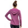 Bluza damska Chillaz BERGAMO ORNAMENT LOGO DARK BERRY